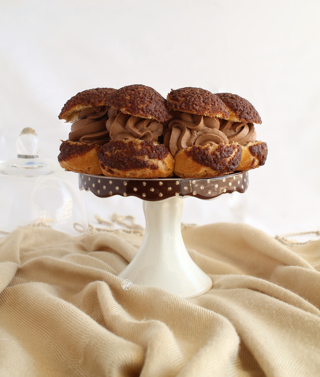 Paris Brest avec namelaka au chocolat - La Cassata Paris Brest avec namelaka au chocolat - La Cassata