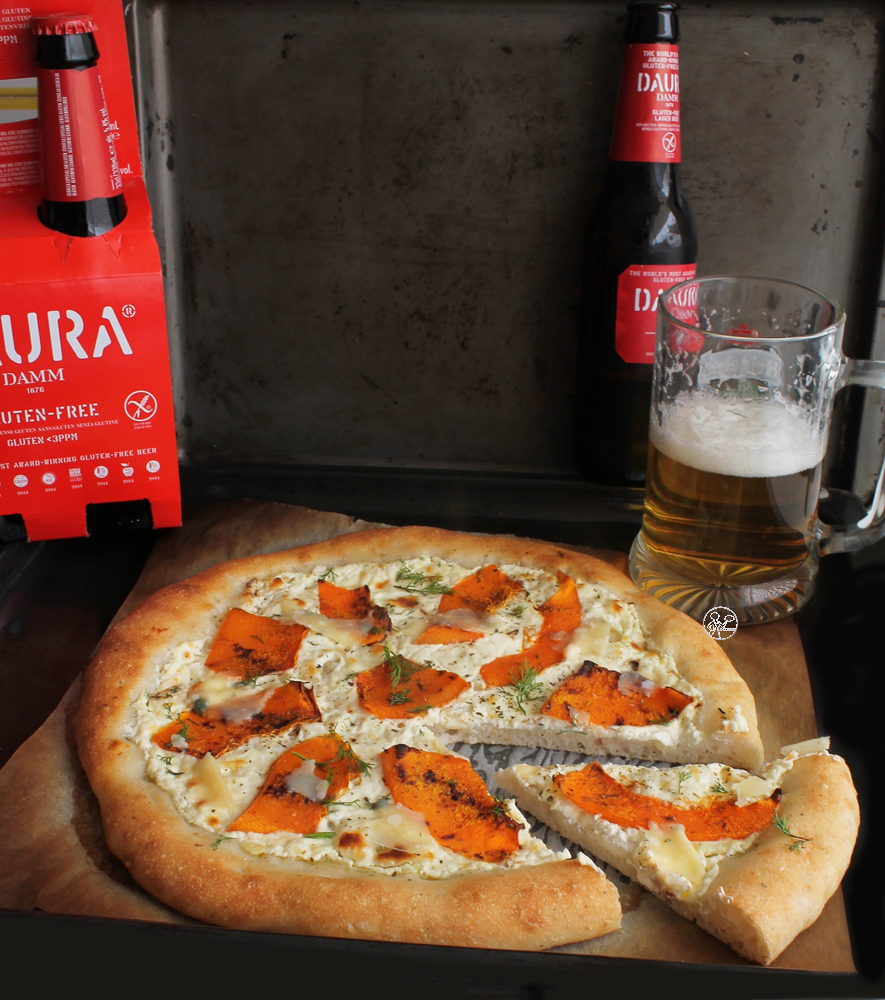 Pizza et potiron sans gluten - La Cassata Celiaca