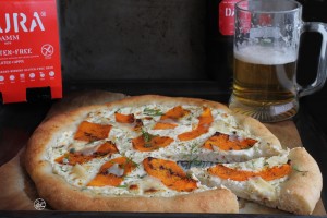 Pizza et potiron sans gluten - La Cassata Celiaca