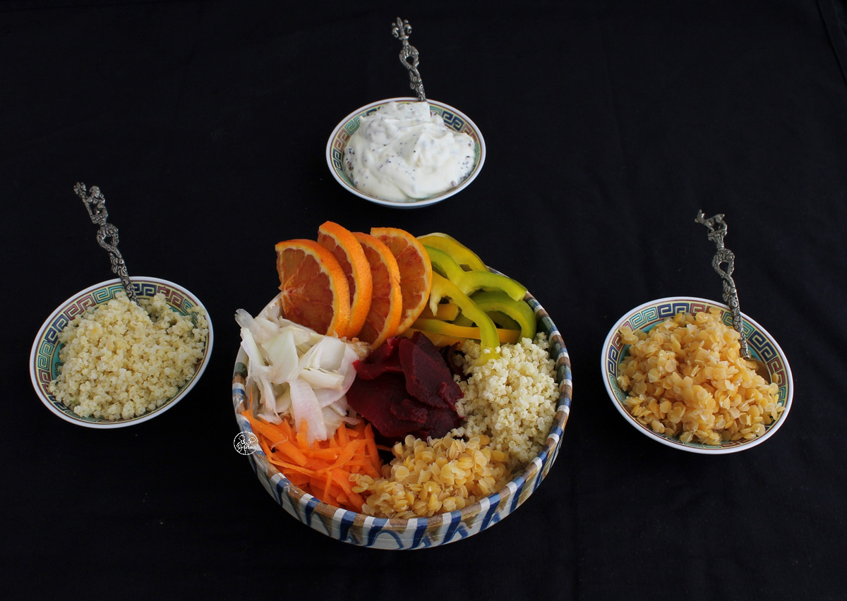 Buddha bowl sans gluten - La Cassata Buddha bowl sans gluten - La Cassata