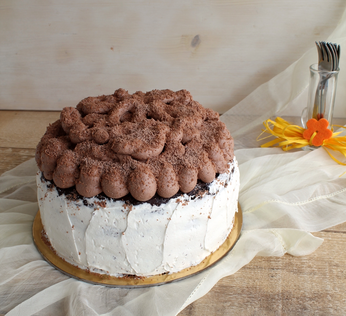 Chocolate cake aux deux chocolats sans gluten - La Cassata Celiaca Chocolate cake aux deux chocolats sans gluten - La Cassata