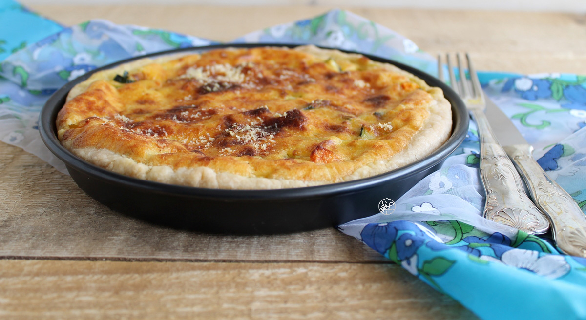 Tarte salée aux légumes sans gluten - La Cassata