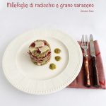 Millefoglie di grano saraceno e radicchio senza glutine - La Cassata Celiaca