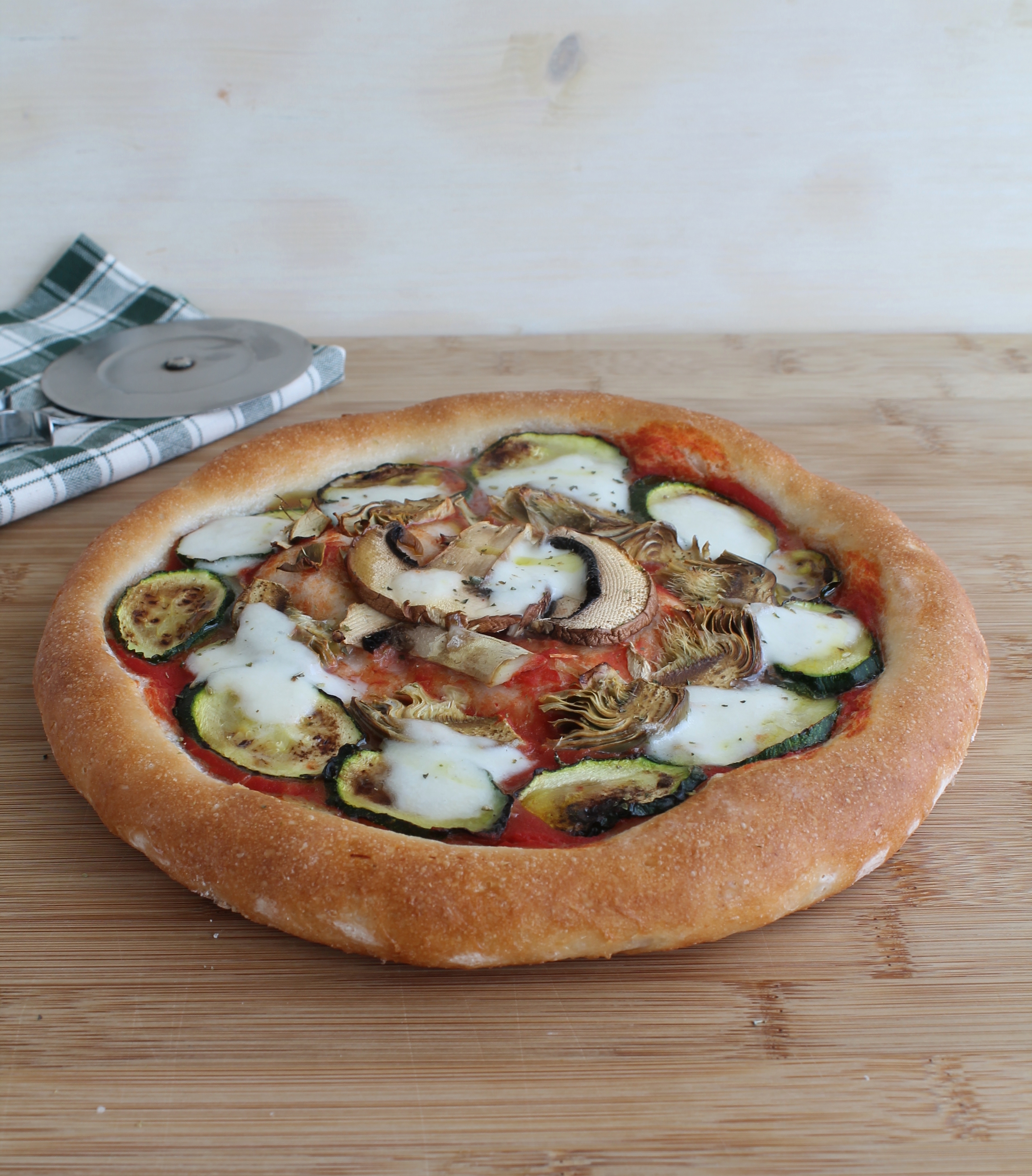 Pizza végétarienne sans gluten- La Cassata Pizza végétarienne sans gluten- La Cassata