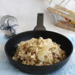 Risotto aux artichauts et bacon sans gluten - La Cassata Celiaca