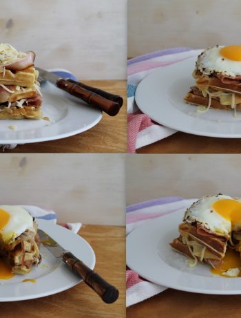 Waffel con porchetta senza glutine - La Cassata Celiaca