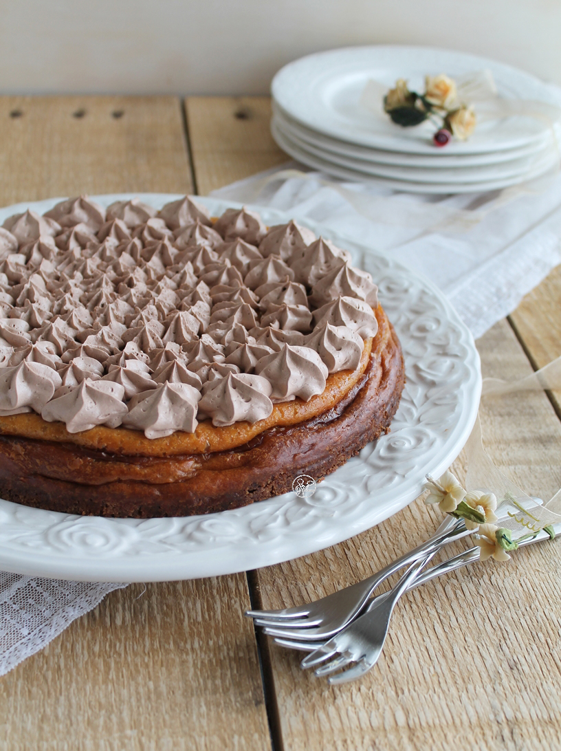 Cheesecake au beurre d'arachide et chocolat - La Cassata Celiaca