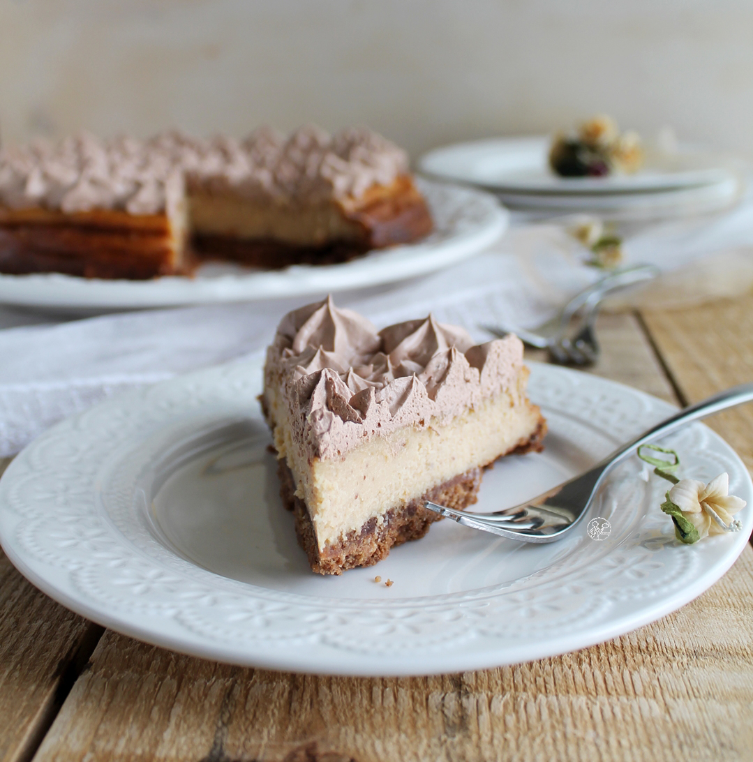 Cheesecake al burro di arachidi e cioccolato- La Cassata Celiaca