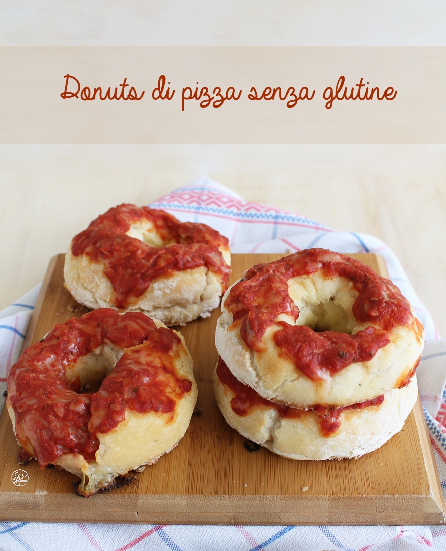 Donuts di pizza senza glutine - La Cassata Celiaca