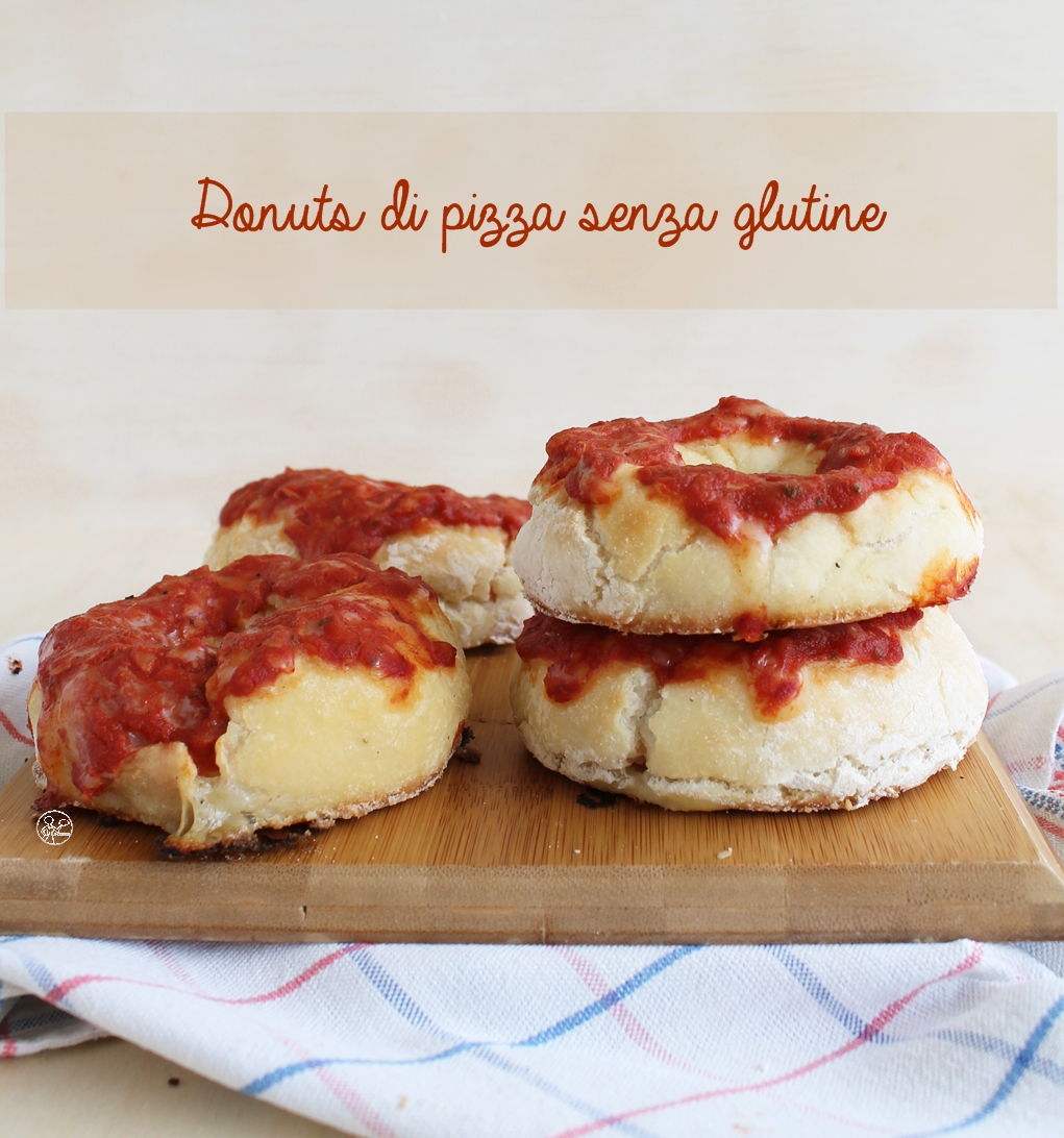Donuts di pizza senza glutine - La Cassata Celiaca