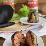 Timbale d'aubergines et tagliatelles sans gluten - La Cassata Celiaca