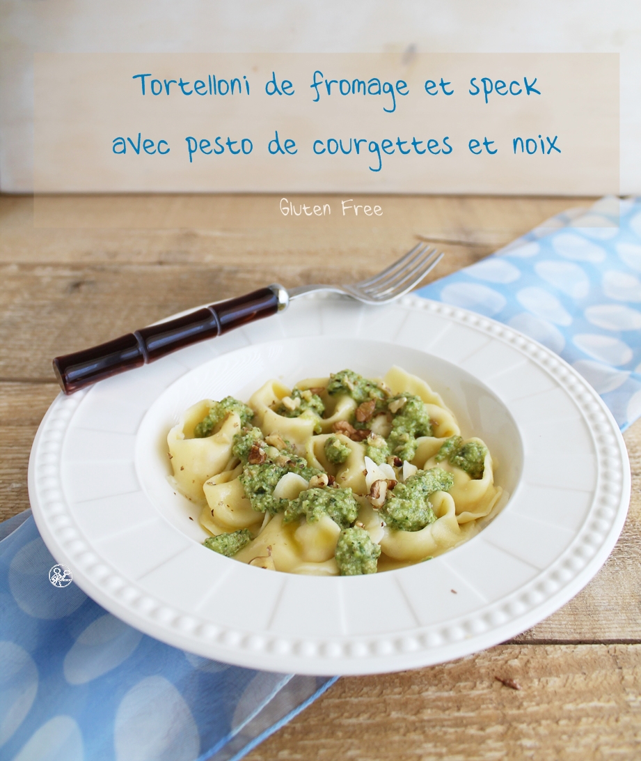 Tortellonis de speck avec pesto de courgettes et noix - La Cassata Tortellonis de speck avec pesto de courgettes et noix - La Cassata