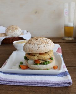 Vegan burger sans gluten - La Cassata Celiaca