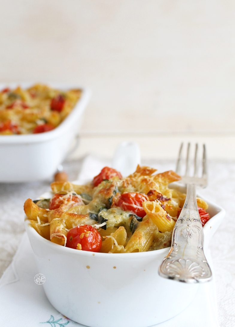 Gratin de pâtes et courgettes sans gluten - La Cassata Celiaca