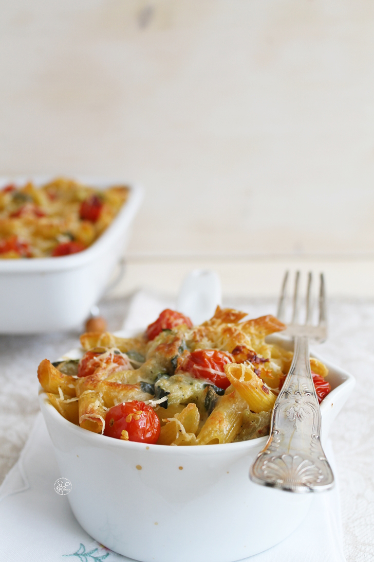 Gratin de pâtes et courgettes sans gluten - La Cassata Celiaca Gratin de pâtes et courgettes sans gluten - La Cassata Celiaca