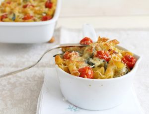 Gratin de pâtes et courgettes sans gluten - La Cassata Celiaca