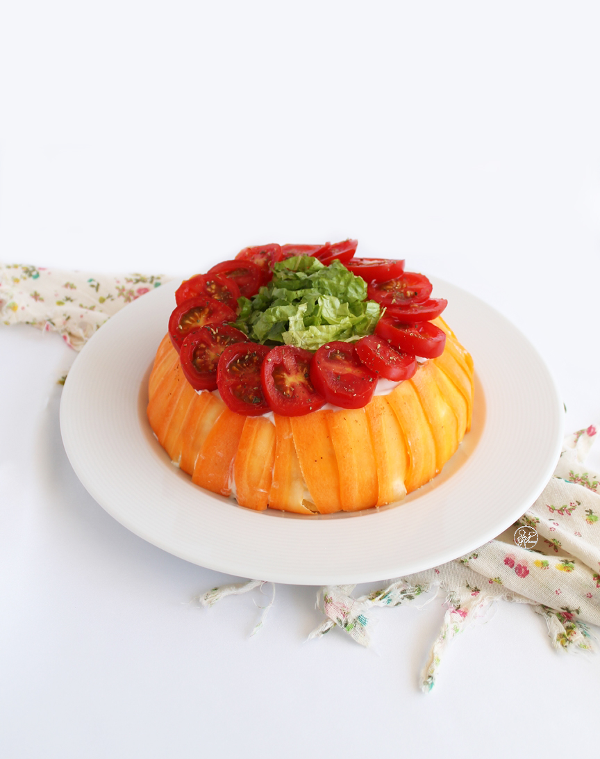 Salad cake sans gluten - La Cassata Salad cake sans gluten - La Cassata