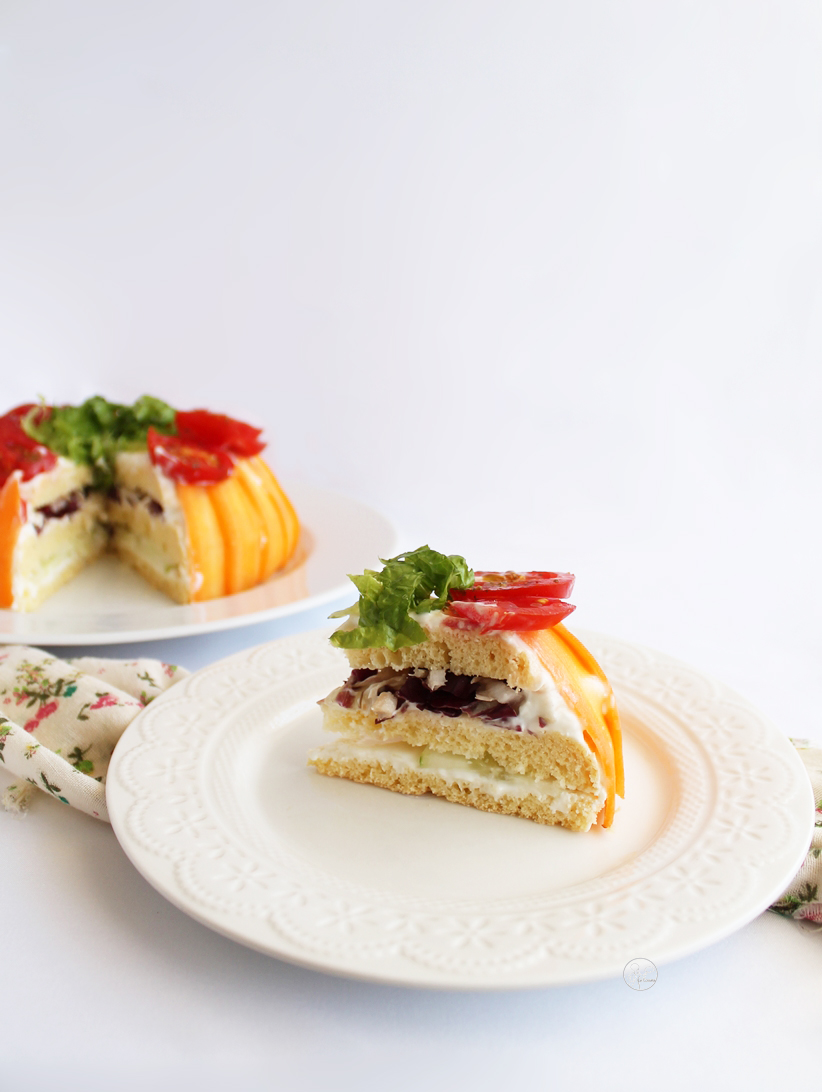 Salad cake sans gluten - La Cassata Salad cake sans gluten - La Cassata