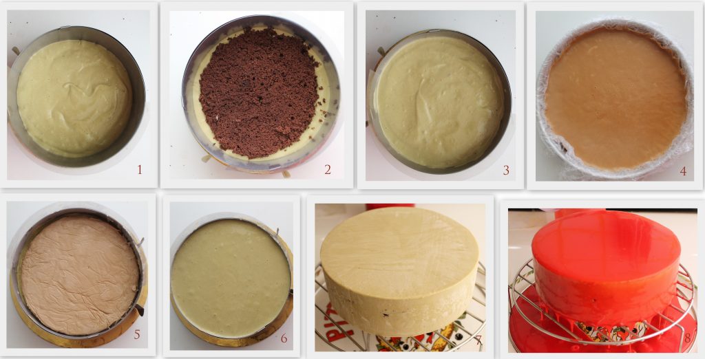 Torta ciocco-pistacchio senza glutine - La Cassata Celiaca Torta ciocco-pistacchio senza glutine - La Cassata Celiaca