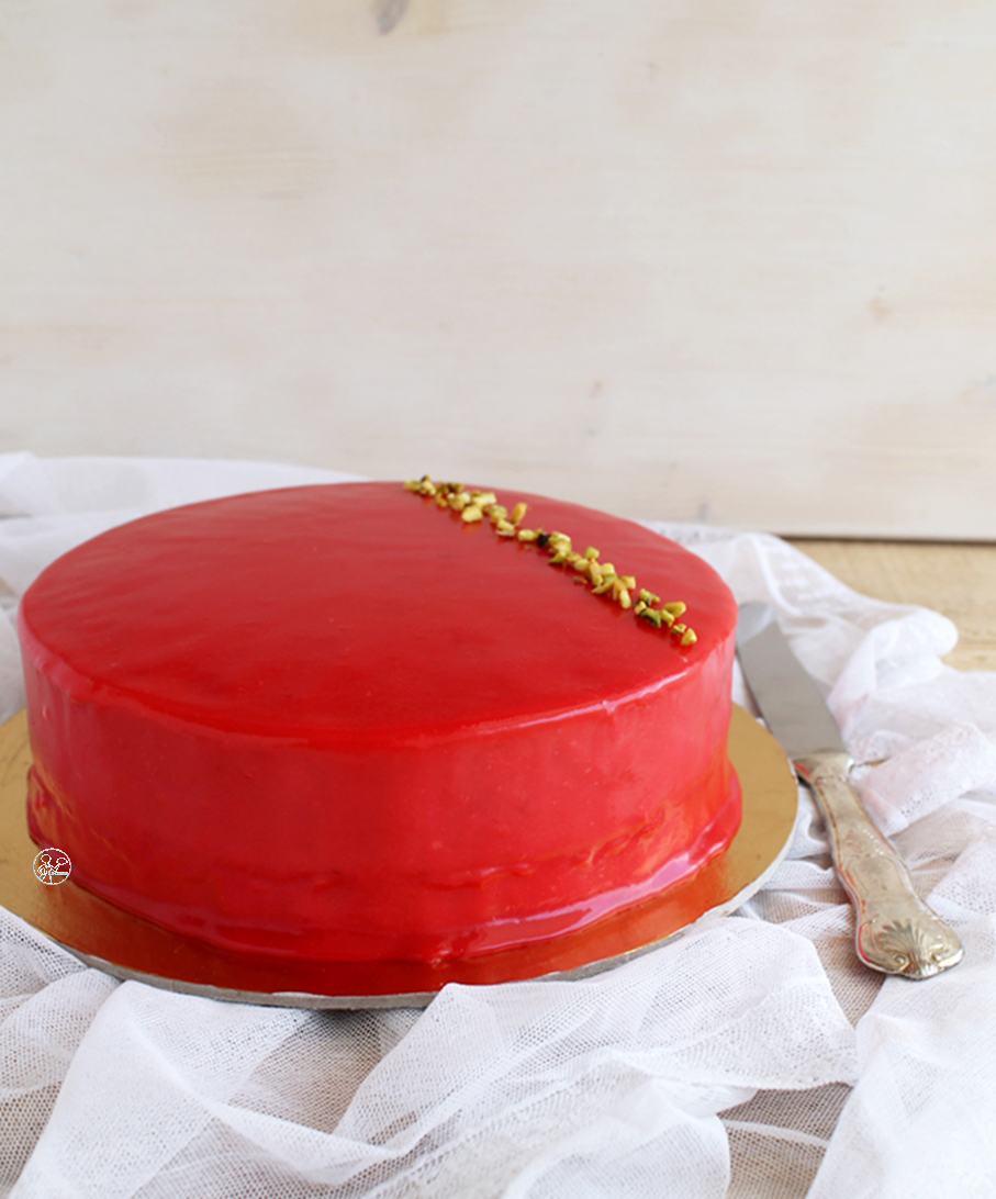 Torta ciocco-pistacchio senza glutine - La Cassata Celiaca