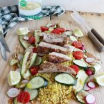 Mix céréales avec légumes et rôti de dinde - La Cassata Celiaca