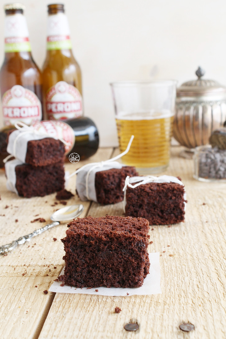 Brownie à la bière Peroni Sans Gluten - La Cassata Celiaca