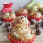 Muffins con pere e gorgonzola senza glutine - La Cassata Celiaca