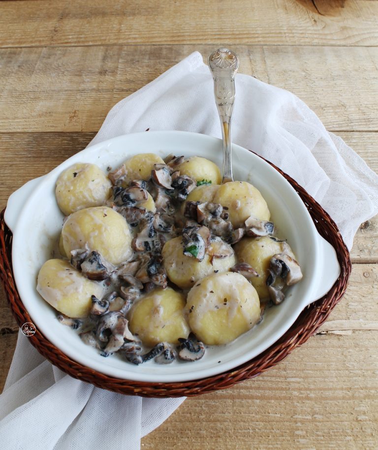 Ravioli di patate con funghi senza glutine - La Cassata Celiaca