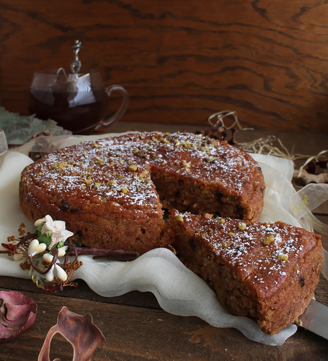 Gâteau au kaki sans gluten, sans lactose - La Cassata Celiaca Gâteau au kaki sans gluten, sans lactose - La Cassata Celiaca