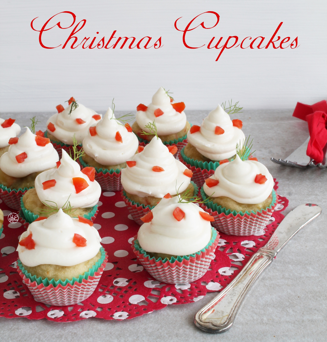 Cupcakes de Noël sans gluten - La Cassata Celiaca