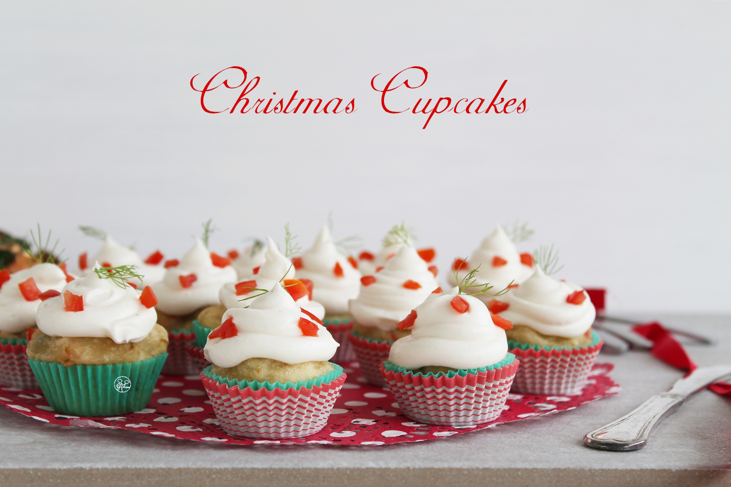 Cupcakes de Noël sans gluten - La Cassata Celiaca