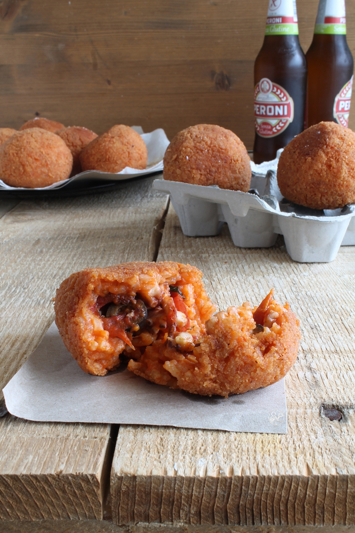 Arancine di Gaeta senza glutine - La Cassata Celiaca