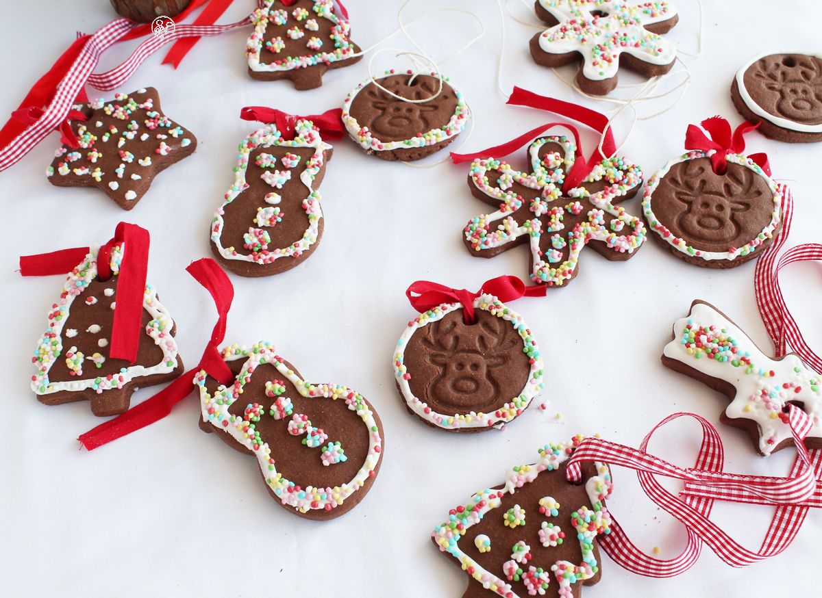 Sablés de Noël au cacao et sans gluten - La Cassata Celiaca