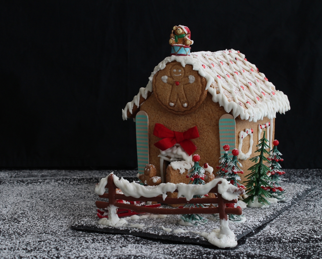 Casetta di pan di zenzero senza glutine - La Cassata Celiaca