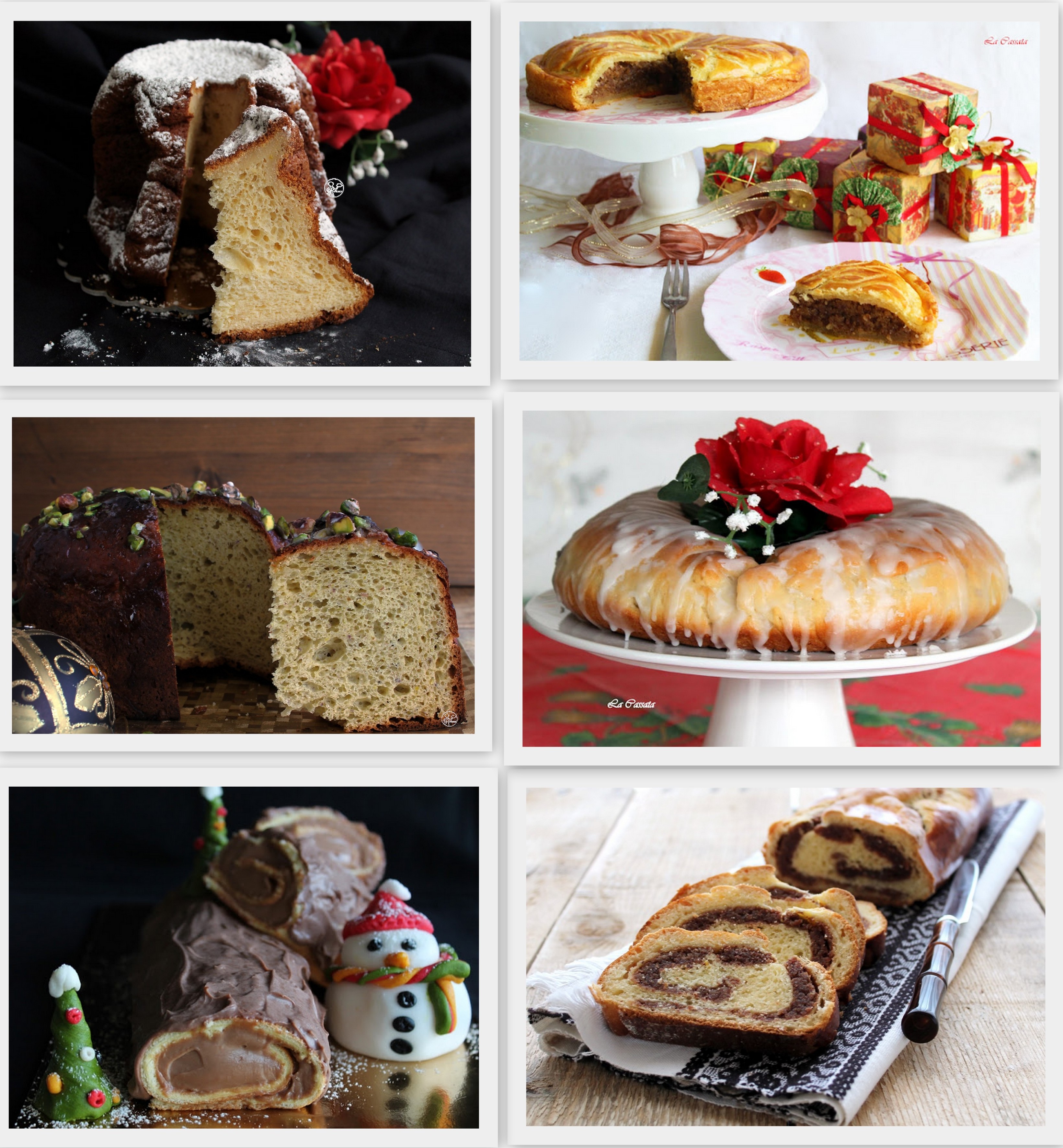 Gâteaux de Noël gluten free et mes meilleurs vœux - La Cassata Celiaca Gâteaux de Noël gluten free et mes meilleurs vœux - La Cassata Celiaca