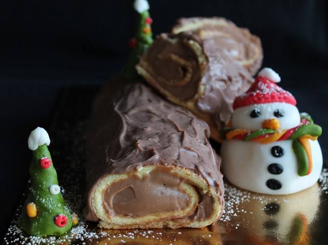 Bûche de Noël sans gluten, la vidéo et mes meilleurs voeux- La Cassata Celiaca