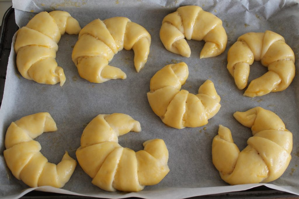 Cornetti di brioche senza glutine - La Cassata Celiaca