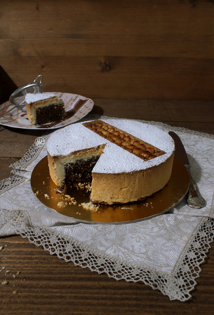 Tarte aux noisettes sans gluten - La Cassata Celiaca