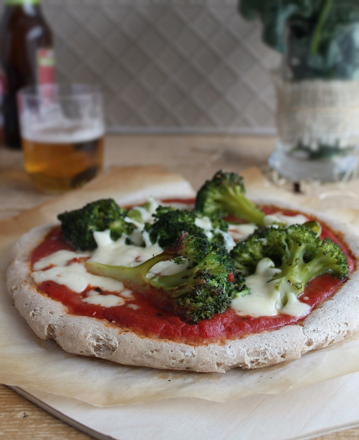Pizza rustica con broccoletti senza glutine - La Cassata Celiaca Pizza rustica con broccoletti senza glutine - La Cassata Celiaca