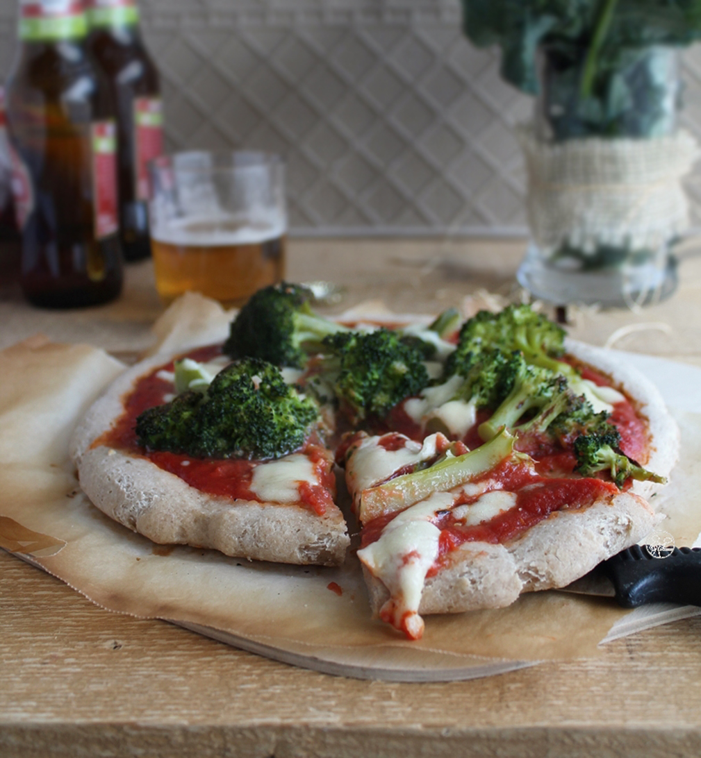 Pizza rustica con broccoletti senza glutine - La Cassata Celiaca