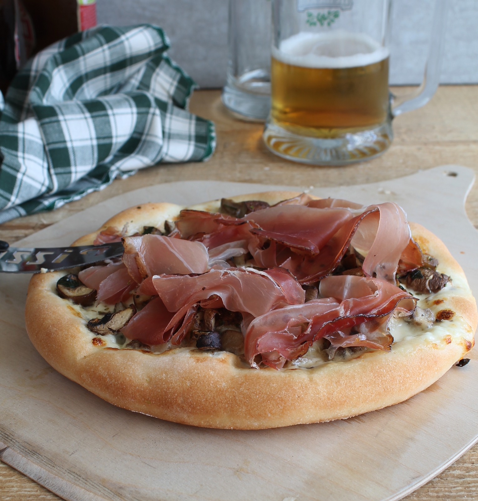 Pizza tyrolienne sans gluten - La Cassata Celiaca