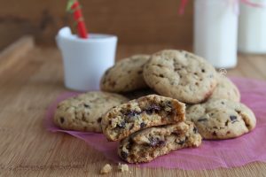 Cookies con Nutella e cioccolato senza glutine - La Cassata Celiaca