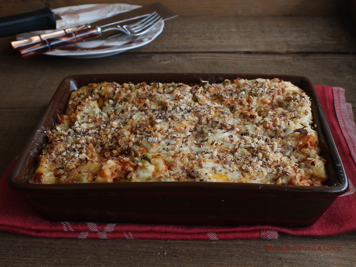 Lasagne senza glutine, senza lattosio, senza carne - La Cassata Celiaca