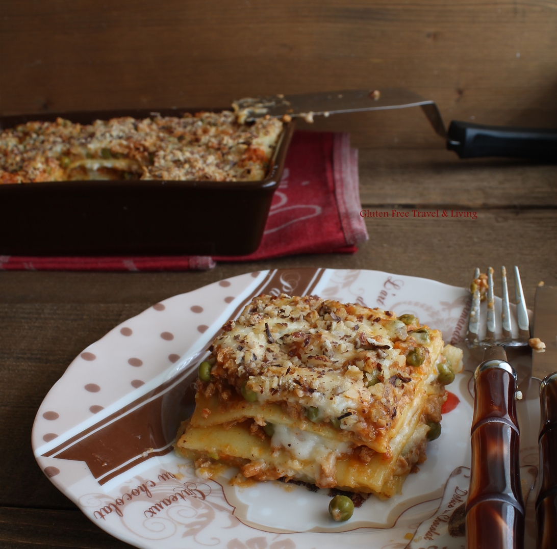 Lasagne senza glutine, senza lattosio, senza carne - La Cassata Celiaca