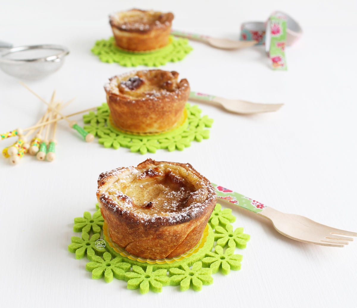 Pastéis de nata sans gluten - La Cassata Celiaca Pastéis de nata sans gluten - La Cassata Celiaca