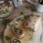 Strudel con carciofi e patate senza glutine - La Cassata Celiaca
