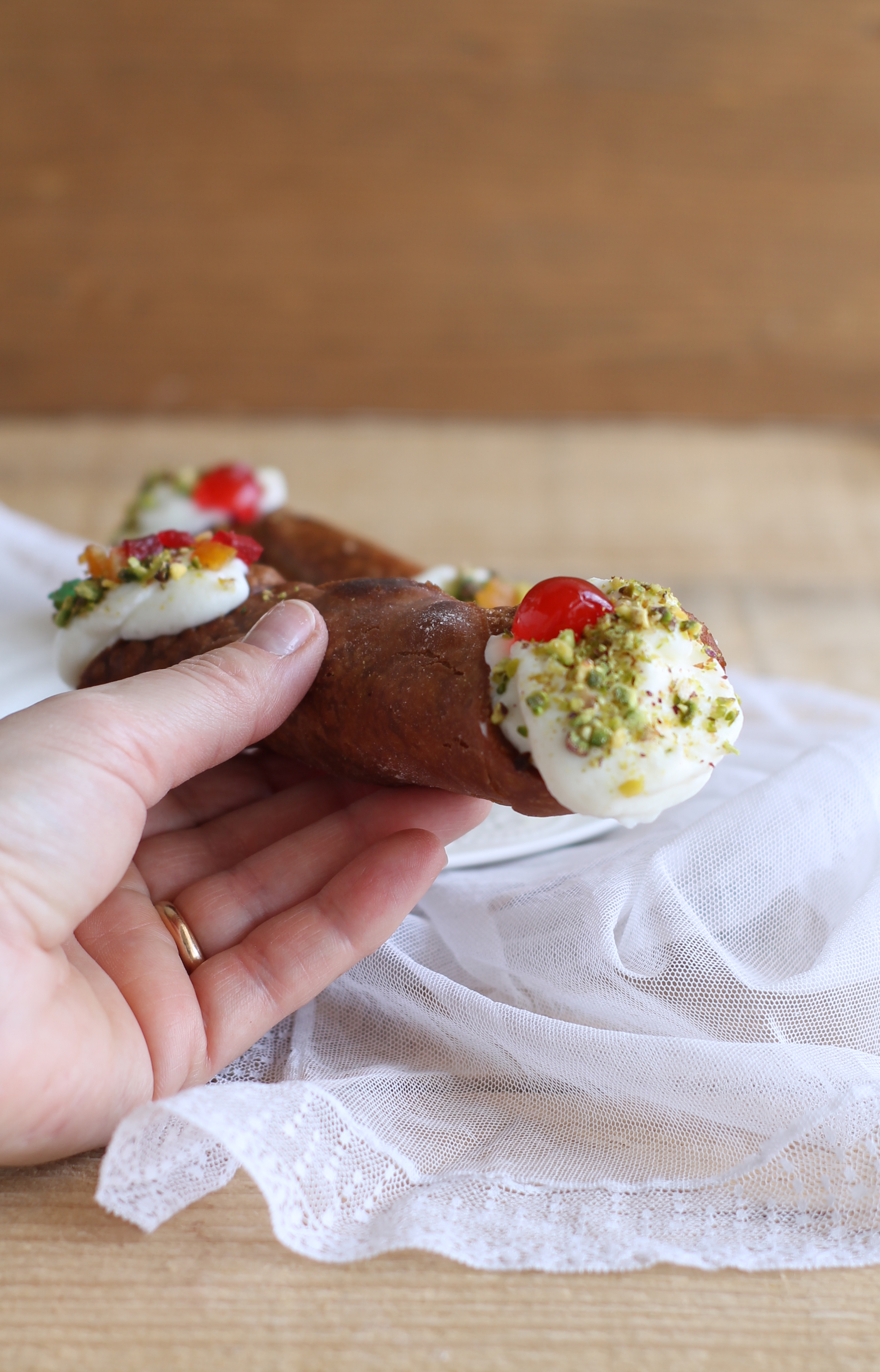 Cannoli con ricotta senza glutine per Piaceri Mediterranei - La Cassata Celiaca