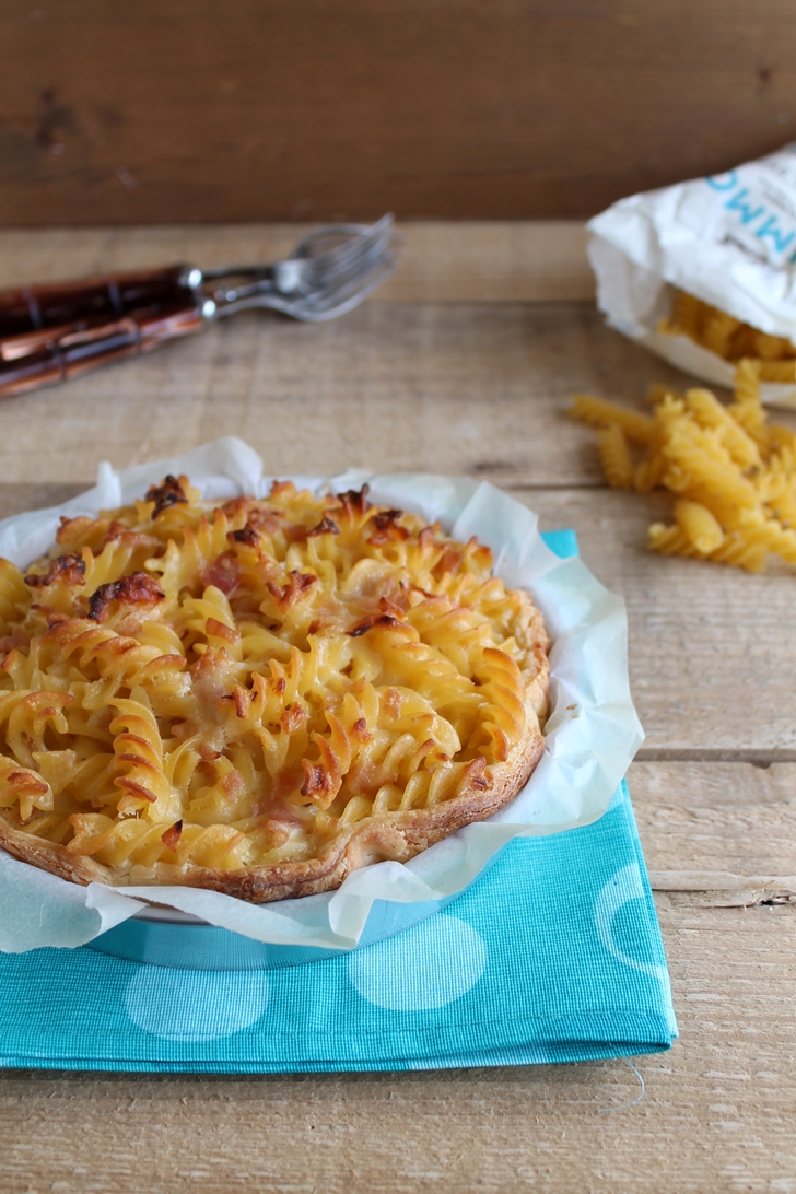 Tarte de pâtes et pâte feuilletée sans gluten - La Cassata Celiaca Tarte de pâtes et pâte feuilletée sans gluten - La Cassata Celiaca