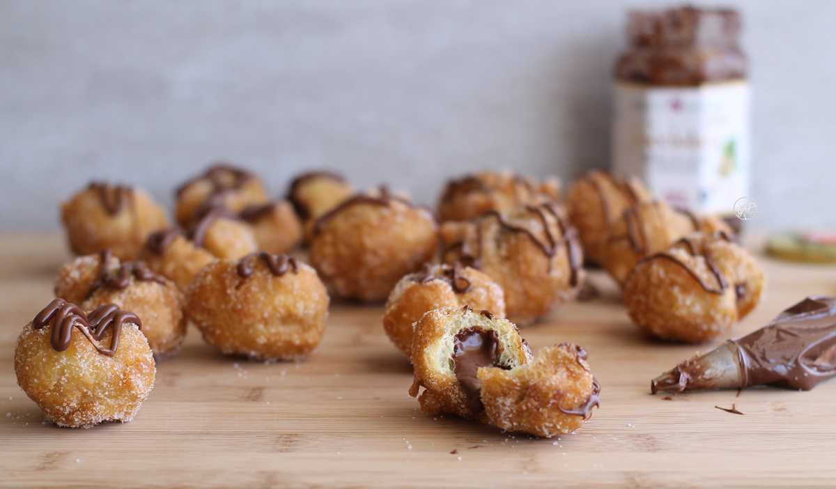 Beignets frits à la crème de noisettes, la vidéo- La Cassata Celiaca