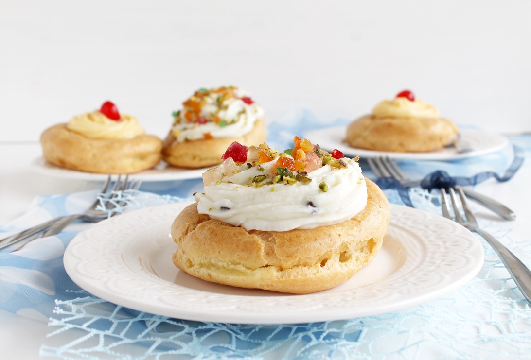 Zeppole senza glutine per Ifood - La Cassata Celiaca